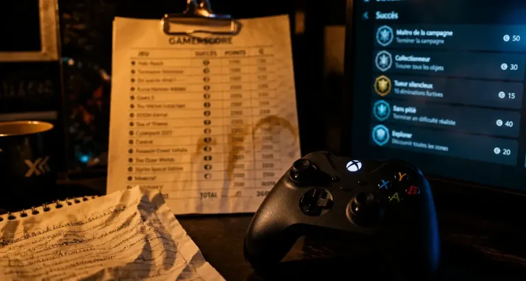 Xbox succès : manette et Gamerscore, trophées à débloquer