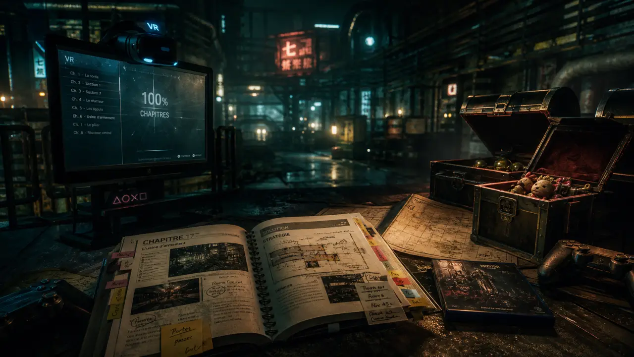 Final fantasy 7 remake soluce : 18 chapitres 100% guide