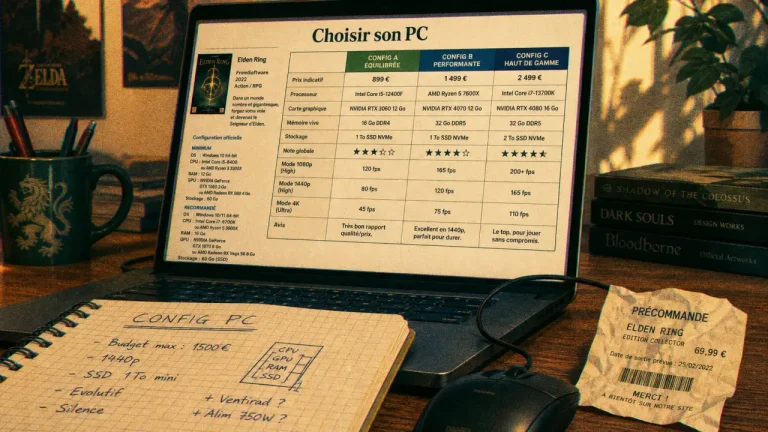 Jeu pc video : choisir un PC pour jouer sans se tromper