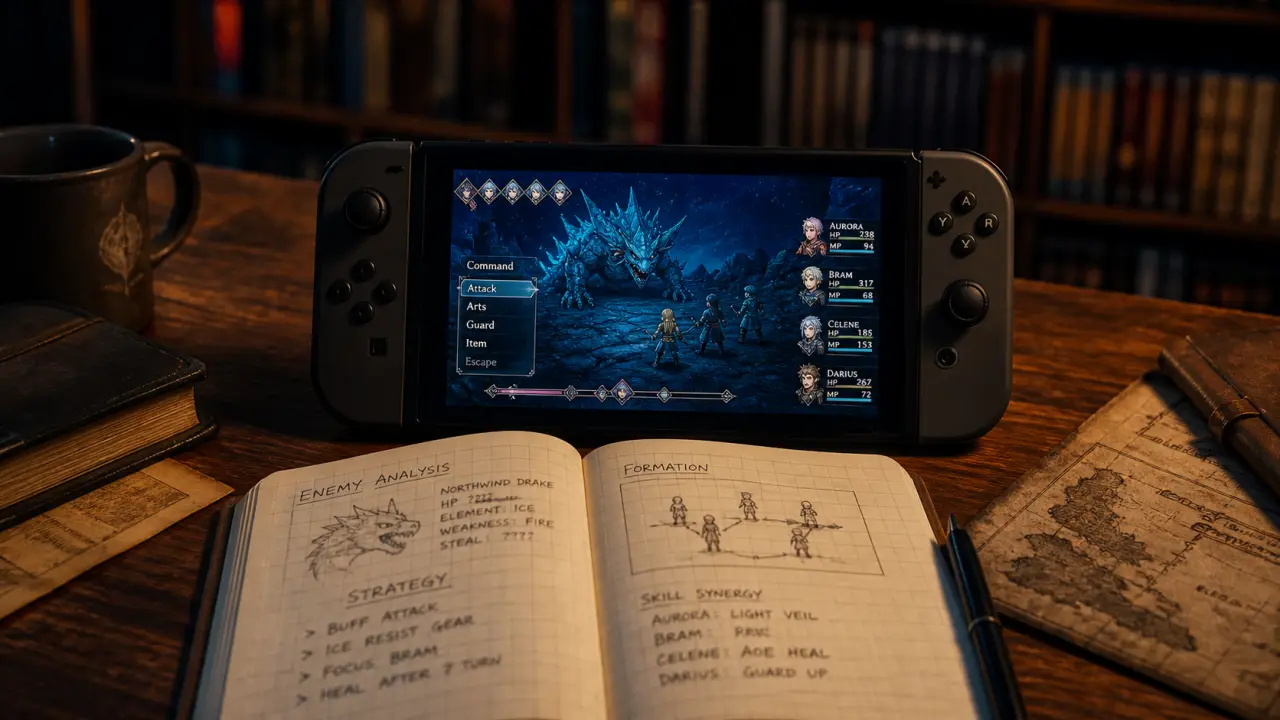 Meilleurs RPG Switch sur Nintendo Switch portable : JRPG tactical