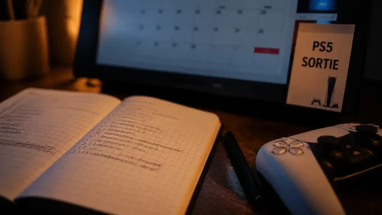 Manette PS5 sortie 2026 : calendrier jeux PS5