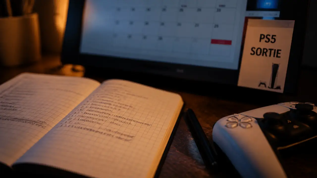 Manette PS5 sortie 2026 : calendrier jeux PS5