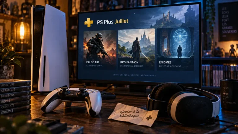 Jeux du mois PS5 : PS Plus Juillet, récupérer les 3 jeux avant le 3 août
