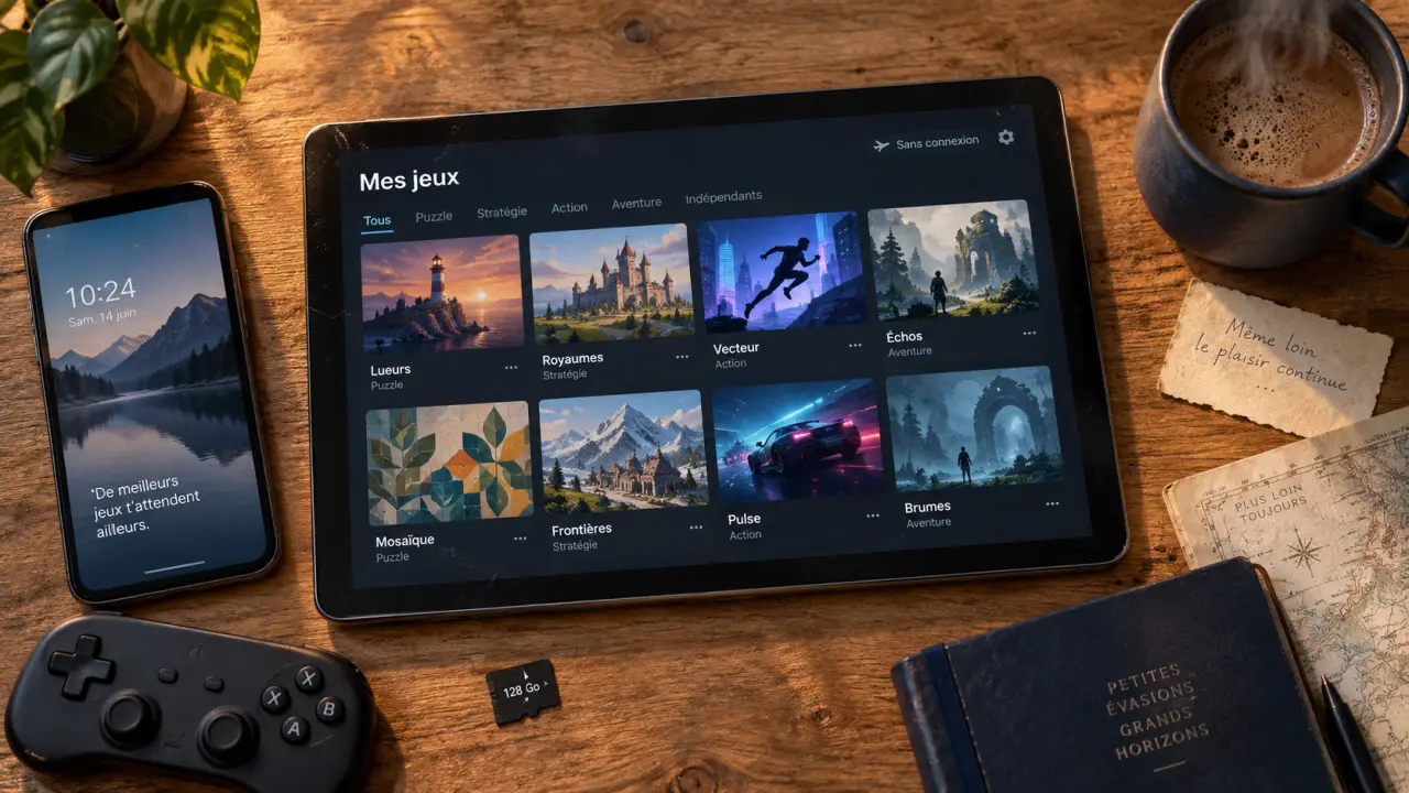 Jeux pour tablette : gratuits, hors connexion et en famille sur tablette