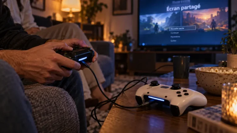 Jeux PS5 2 joueurs même écran gratuit sur TV