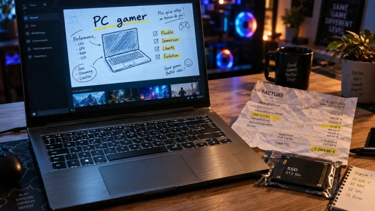 Ordinateur pas cher pour gamer : focus carte graphique et SSD