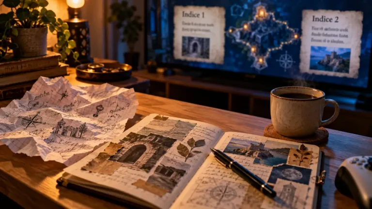 Jeux enigme ps5 : escape game à deux, carnet et indices
