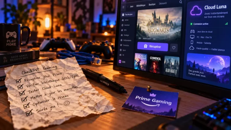 Jeux gratuit prime gaming : récupérer 6 titres avant juillet 2026