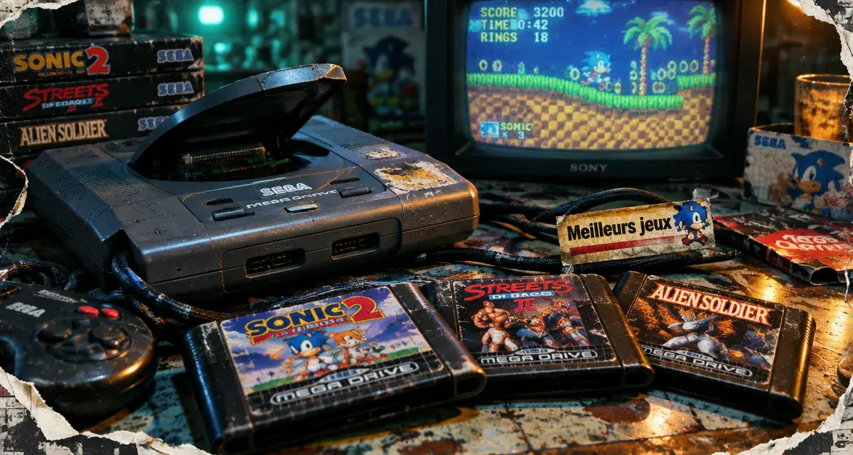 Meilleurs jeux Megadrive : vitesse, arcade et jeu à deux