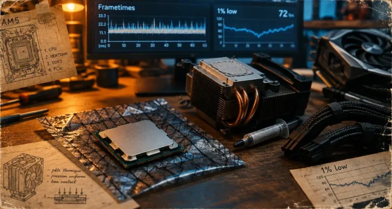 Processeur pour gaming, focus FPS et GPU